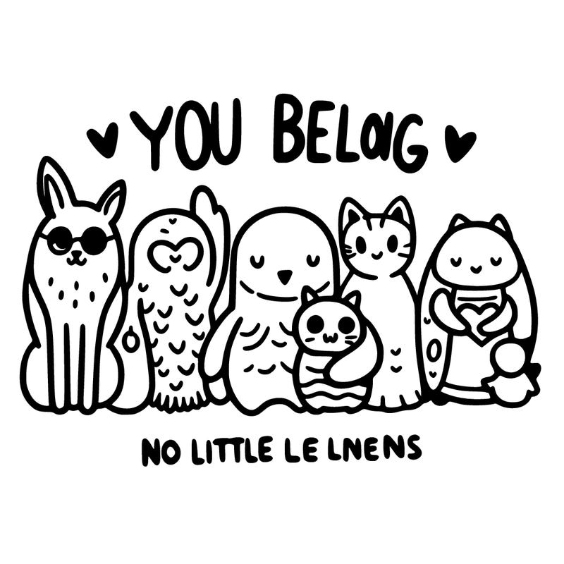 you belong
