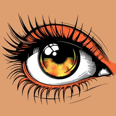 realistic eye