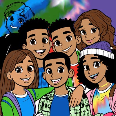 a mixed friend group