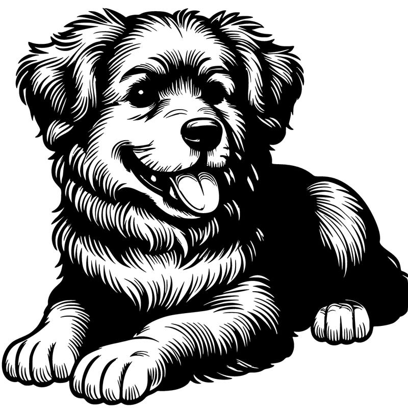 realistic dog