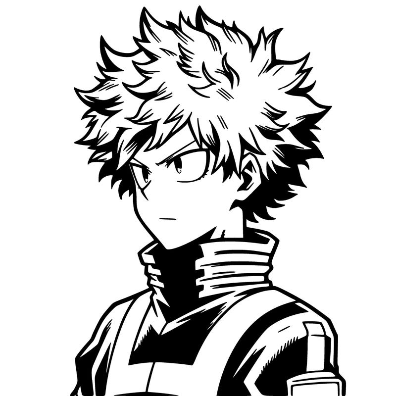 manga character from mha