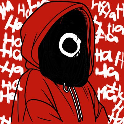 a realistic girl in a hoodie