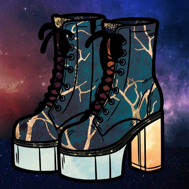 boots with a heel bottom