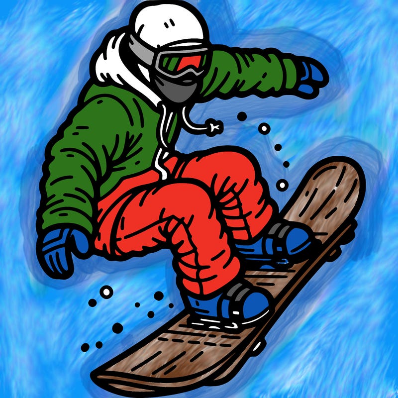 snowboarding