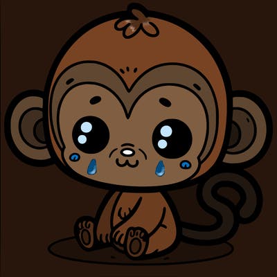 a cute little monkey