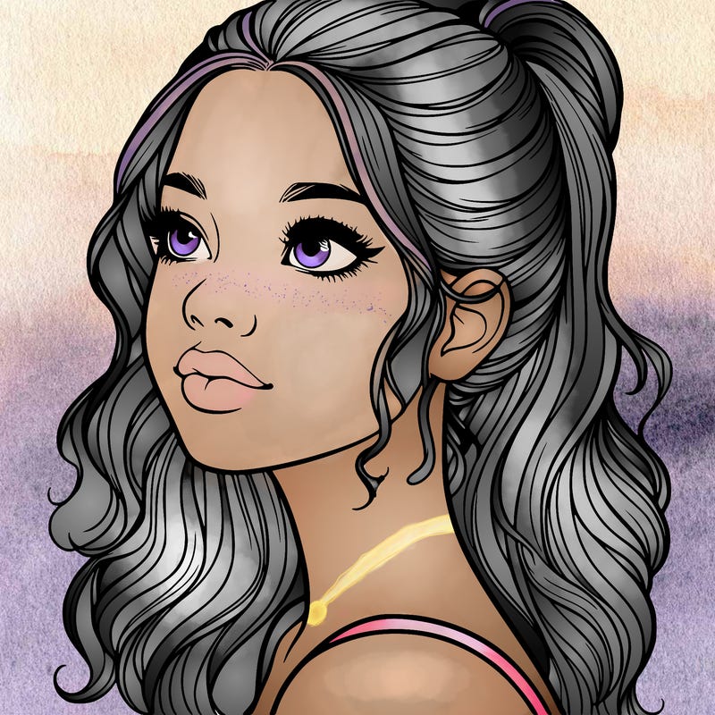 beautiful realistic girl