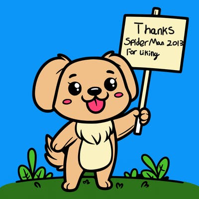 cute dog holding a sign