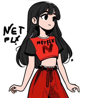 girl in a cute crop top