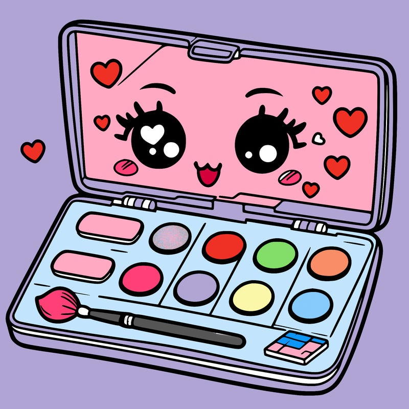 makeup pallet