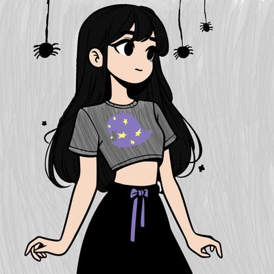 girl in a cute crop top