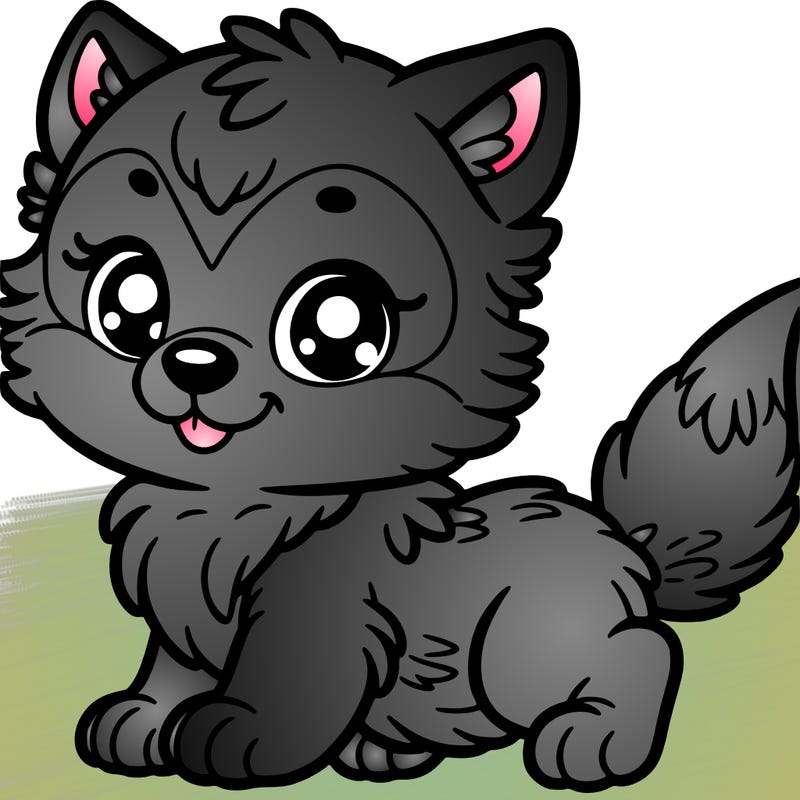 baby wolf