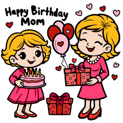 happy birthday momm
