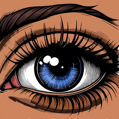 realistic eye