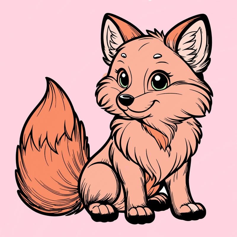 realistic fox