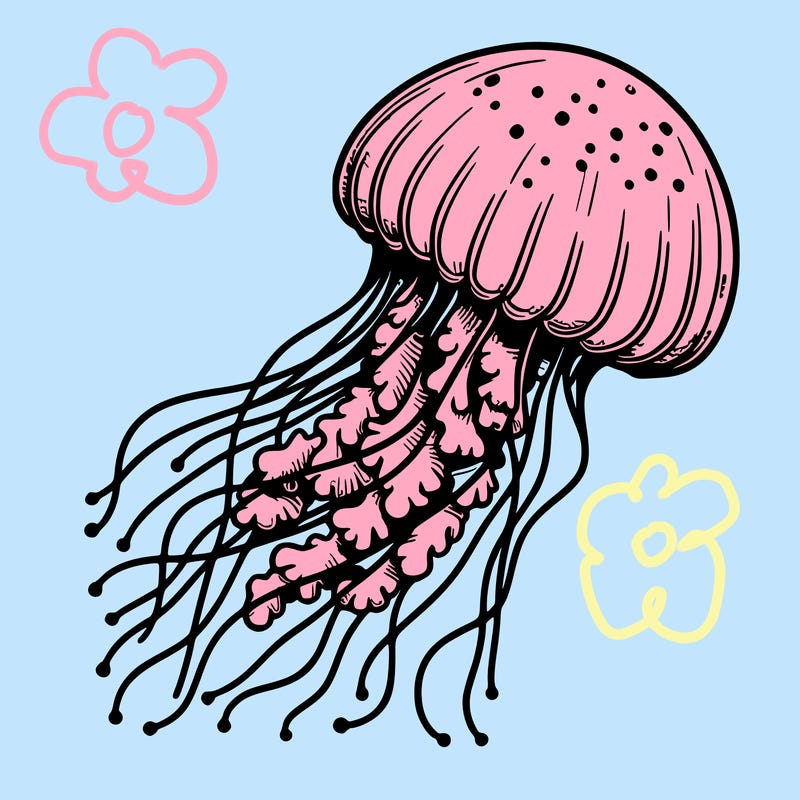 realistic jellyfish