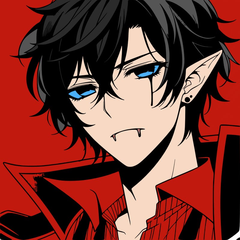 hot vampire anime guy