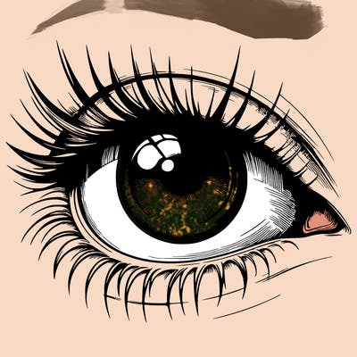 realistic eye
