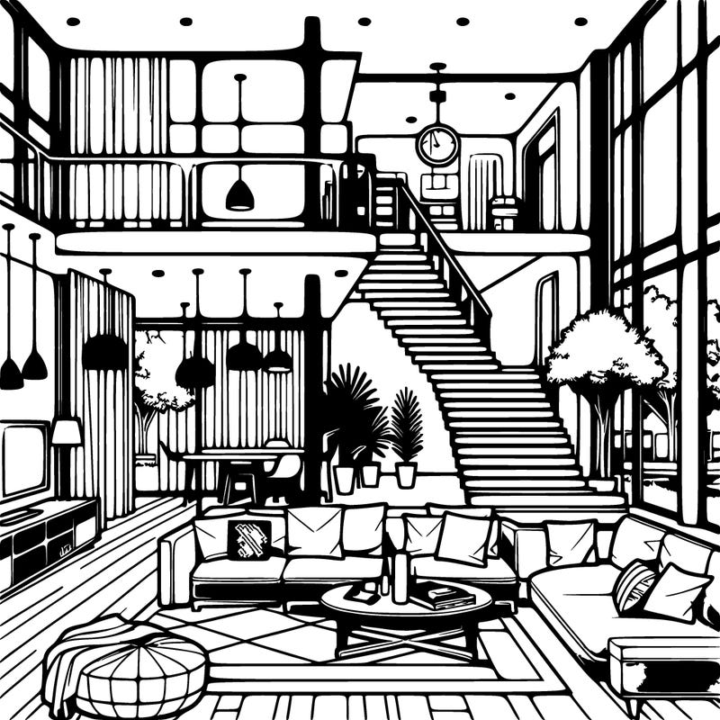 modern house interior