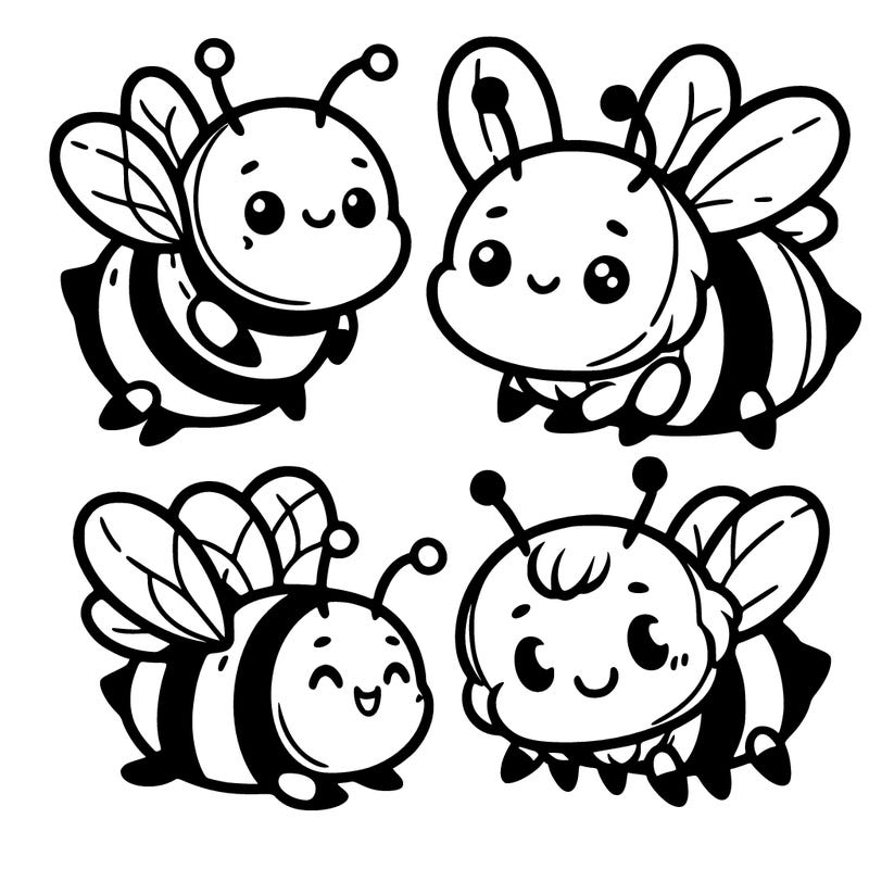 cute bumblebees