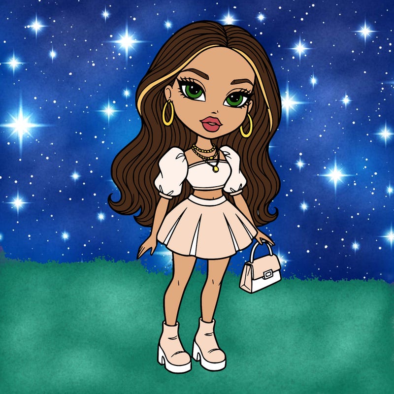 bratz/barbie doll