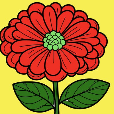 a big flower