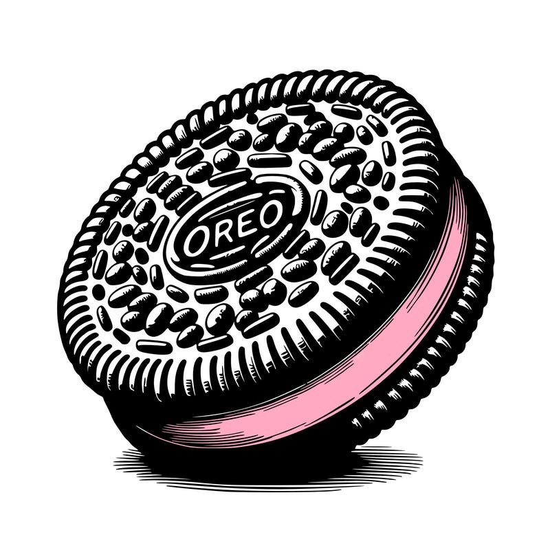 realistic oreo