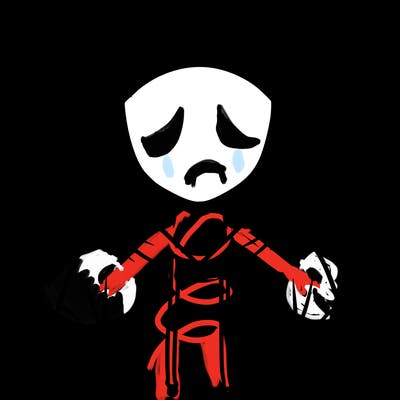 faceless girl in hoodie