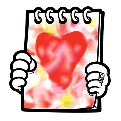 a blank piece of paper