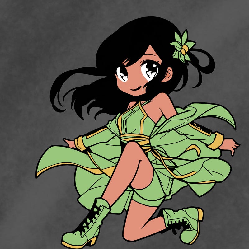 an anime dancer