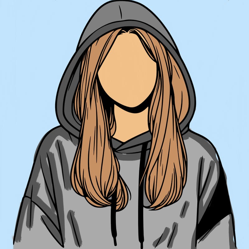 female hoodie.