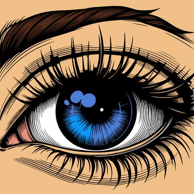 realistic eye