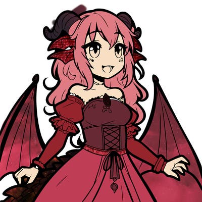 a dragon girl