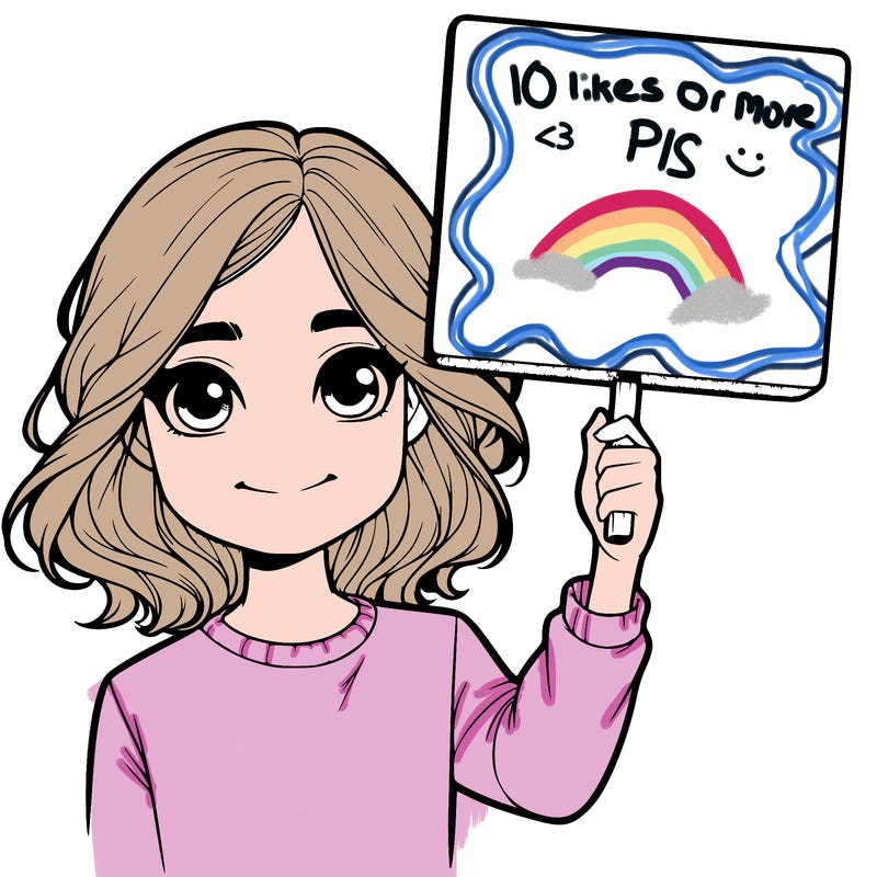 realistic girl holding up a sign