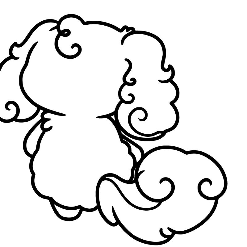 cute little fluffy cinnamoroll