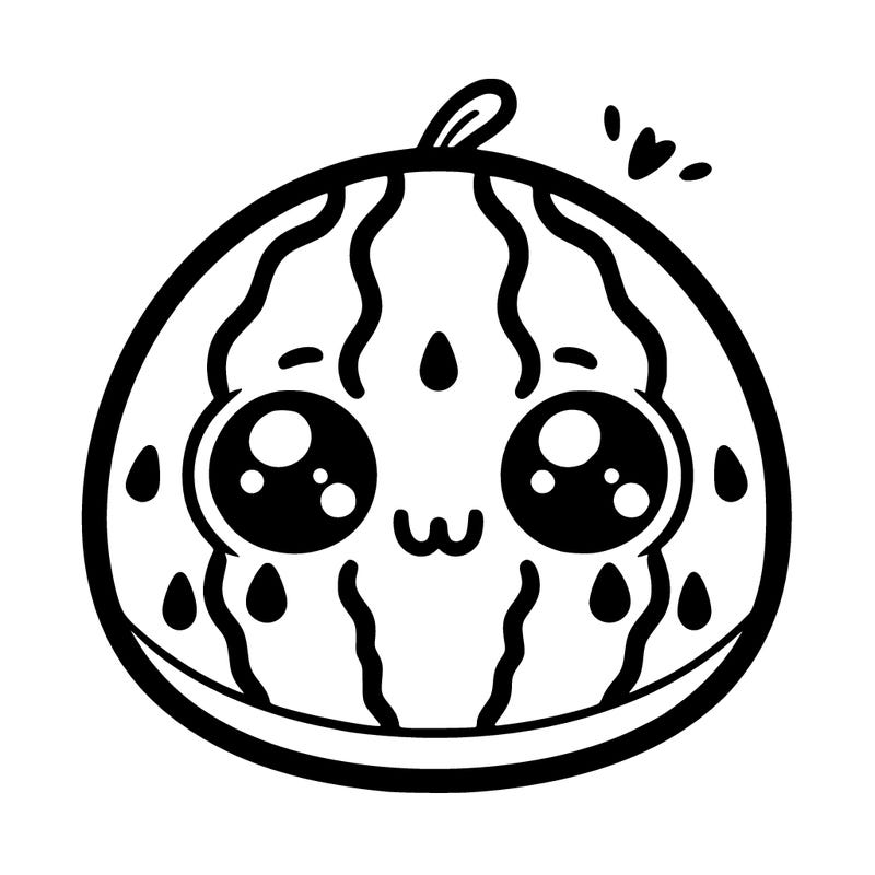 cute wattermelon