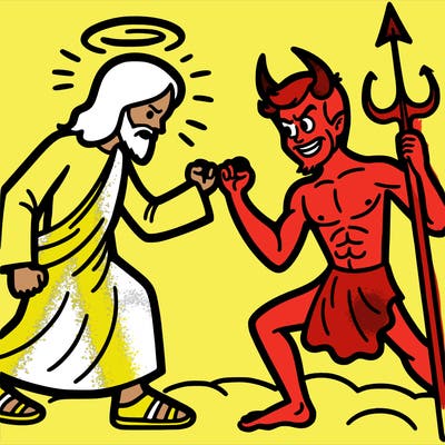 jesus versus the devil