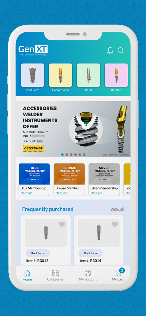 GenXT Dental Implants - Medical App | MWM