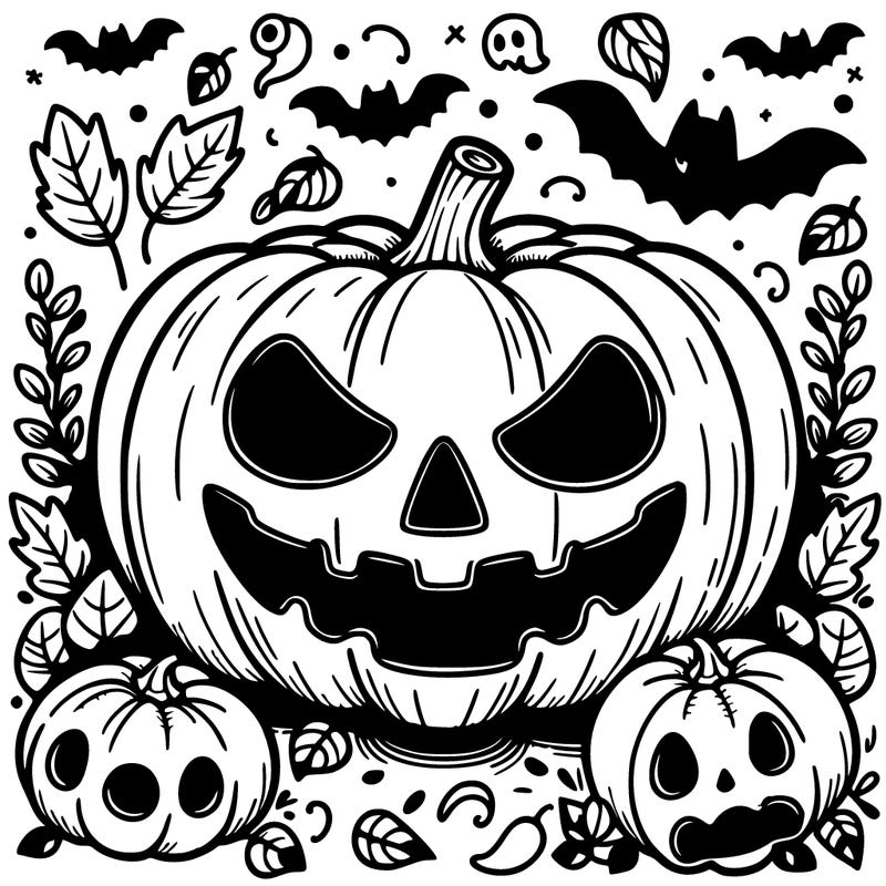spooky pumpkin