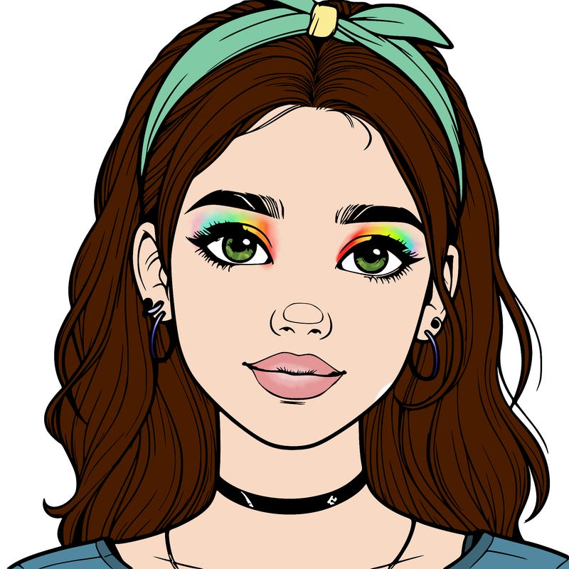 realistic teenage girl