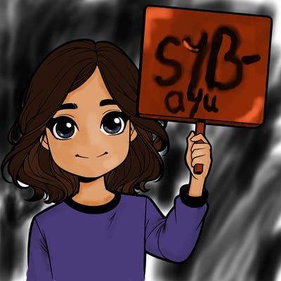 realistic girl holding up a sign