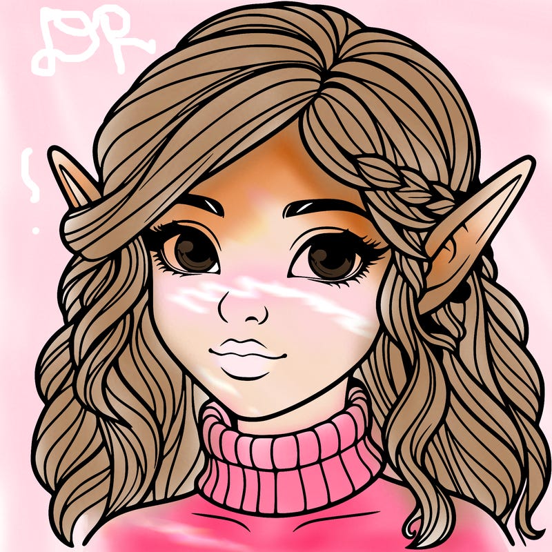 realistic girl elf