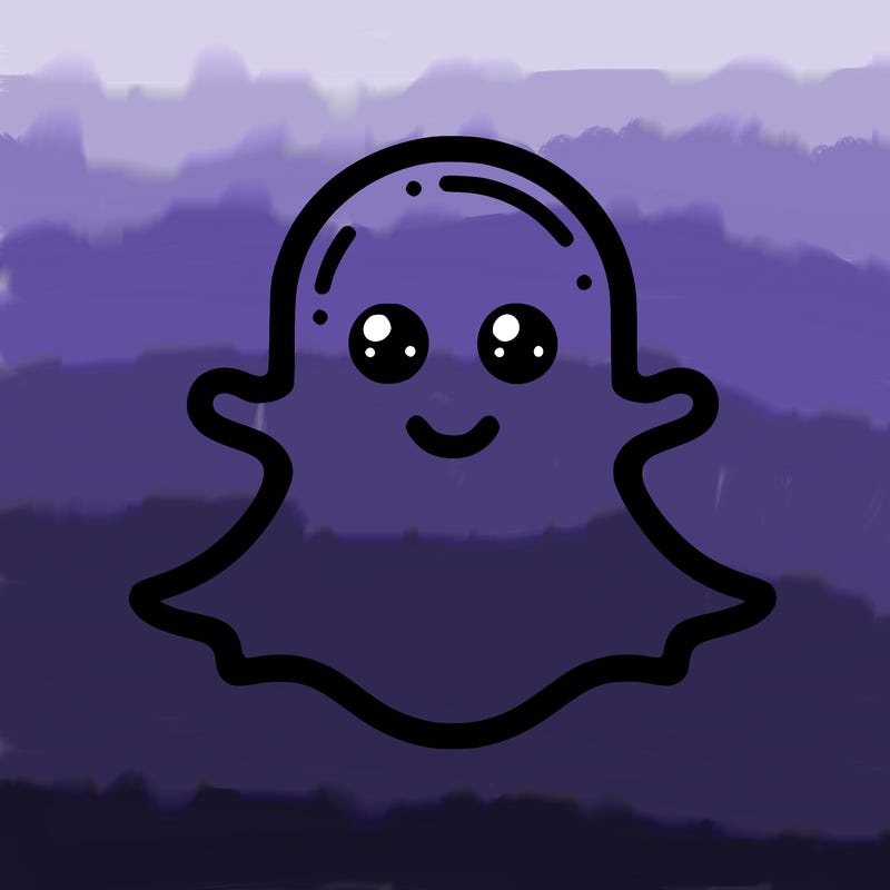 regular snapchat logo