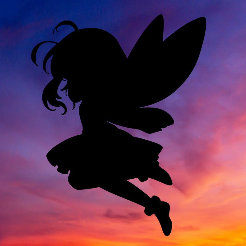 manga fairy flying