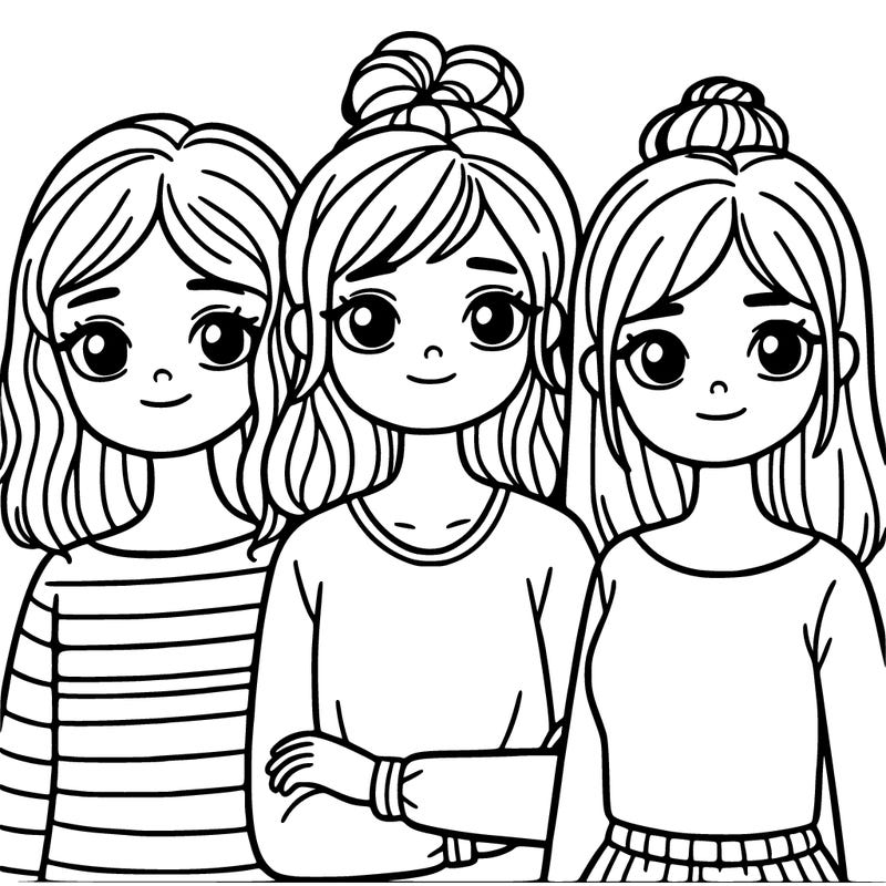 3 girls