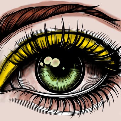 realistic eye