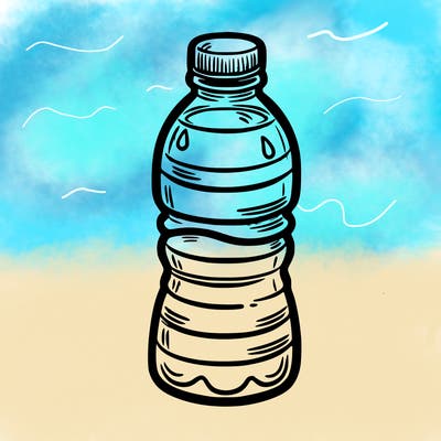 water bottle