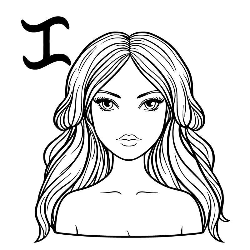 gemini as a realistic women