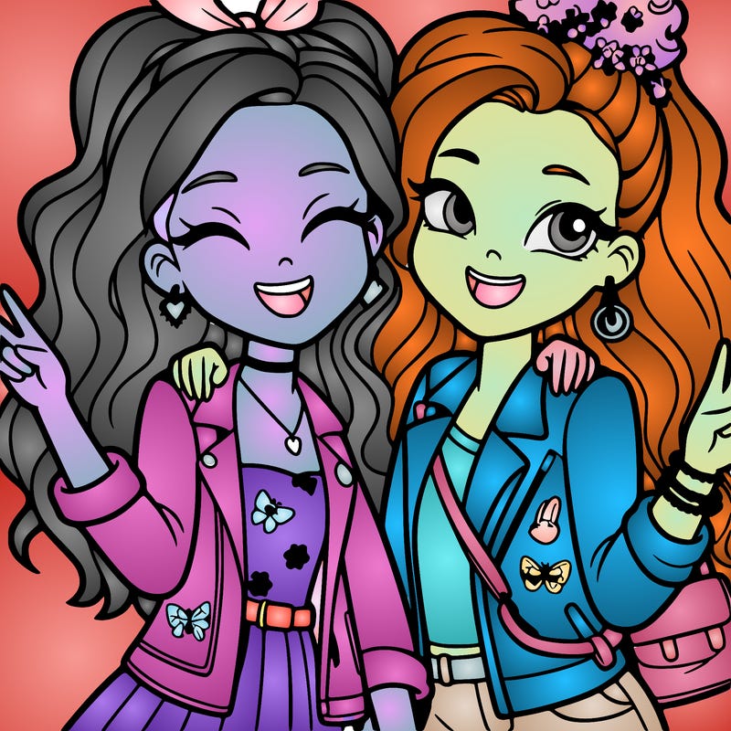 best friends girls
