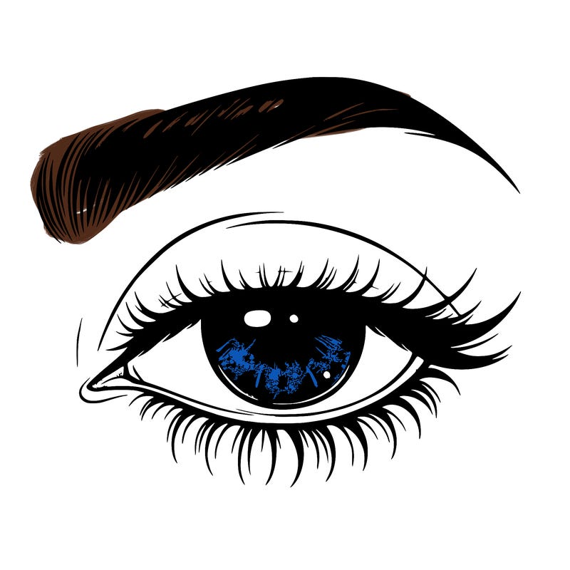 eye closed realistic