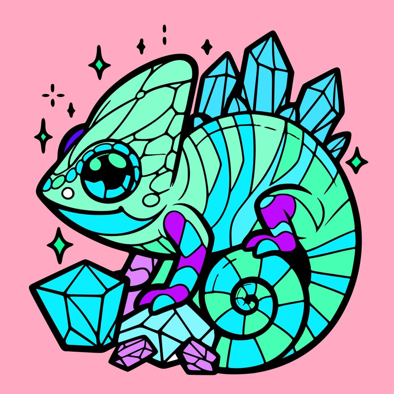 crystal chameleon